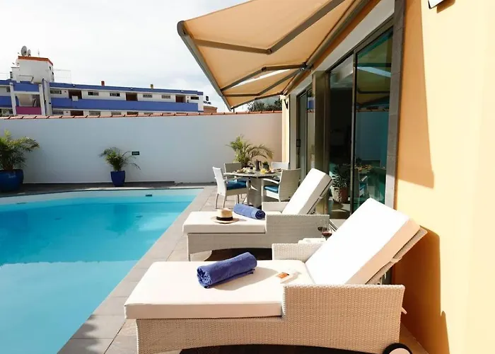 Arenamar With Private Pool 普拉亚戴尔雷安格莱斯